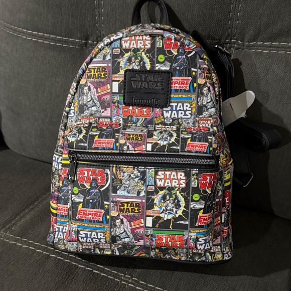Loungefly Handbags - Loungefly Star Wars GameStop Darth Vader Backpack NWT
